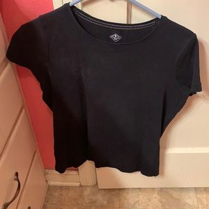 Barely worn black St John's Bay tshirt